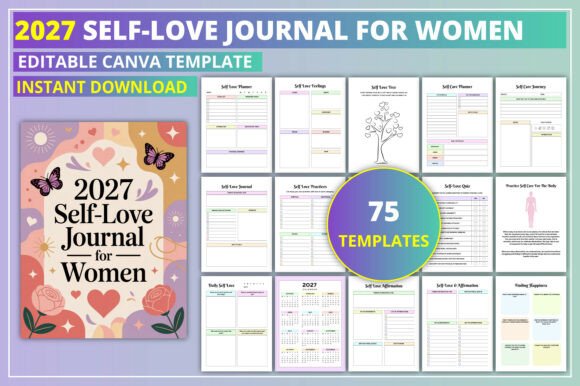 Download 2027 Self-Love Journal for Women - Premium Resources