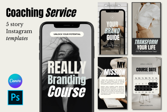 Download Minimalist Coaching Course Templates - Premium Resources